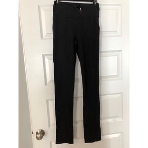 Lululemon leggings with drawstring